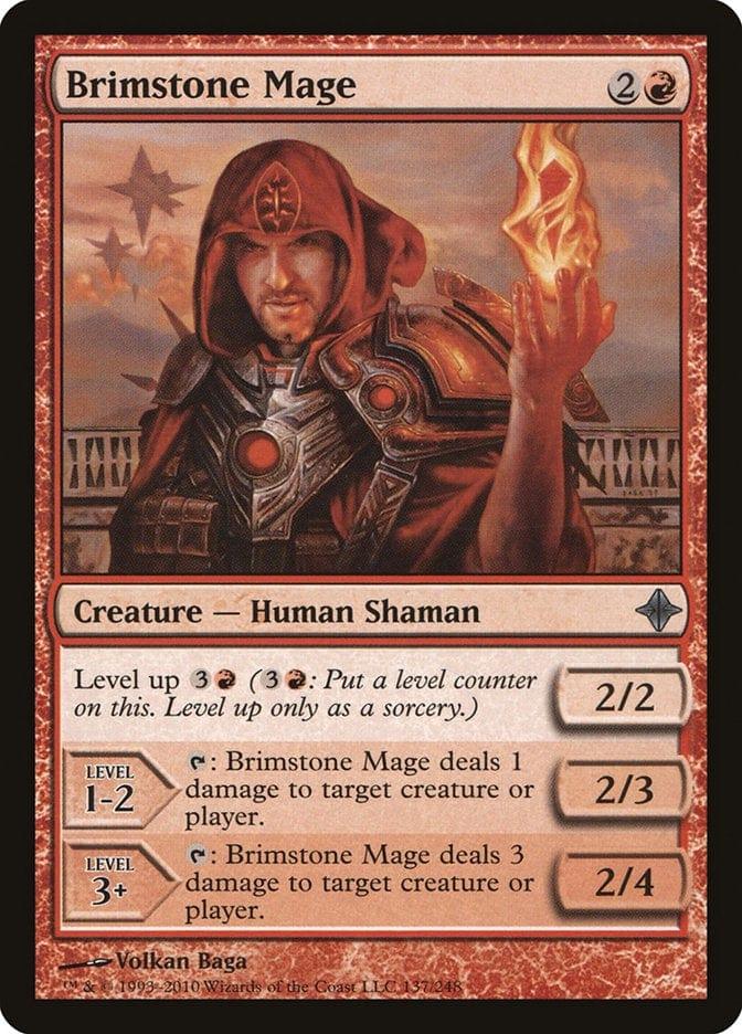 Magic: The Gathering MTG Single Brimstone Mage [Rise of the Eldrazi]