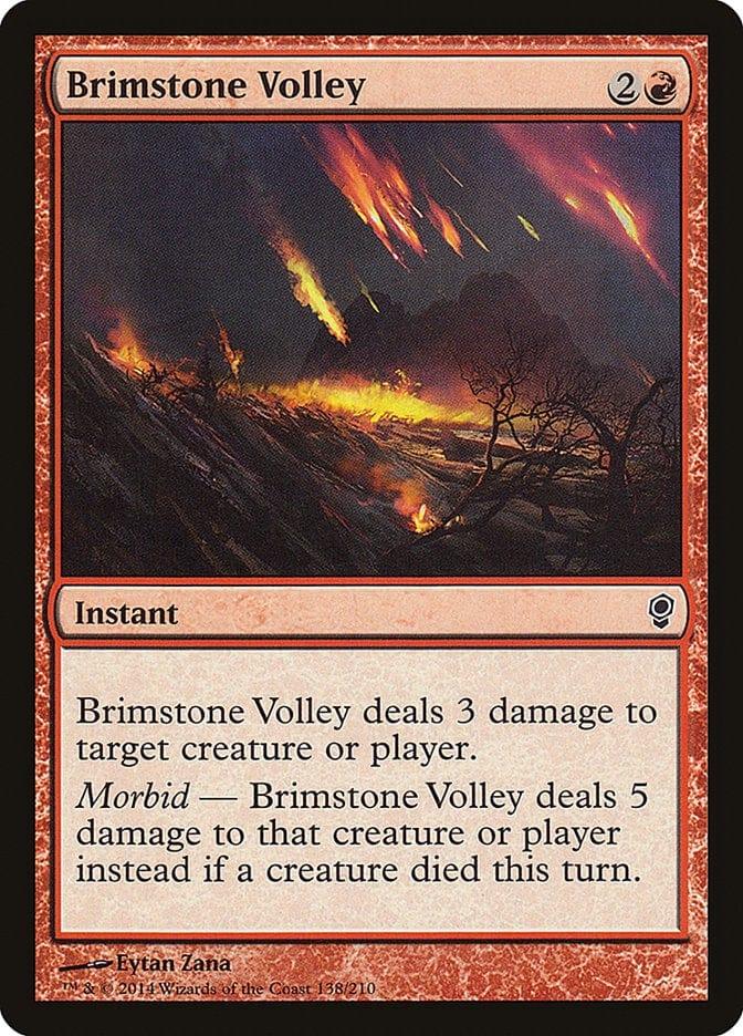 Magic: The Gathering MTG Single Brimstone Volley [Conspiracy]