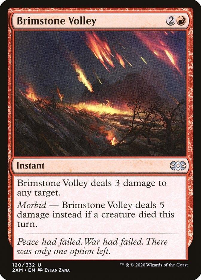 Magic: The Gathering MTG Single Brimstone Volley [Double Masters]
