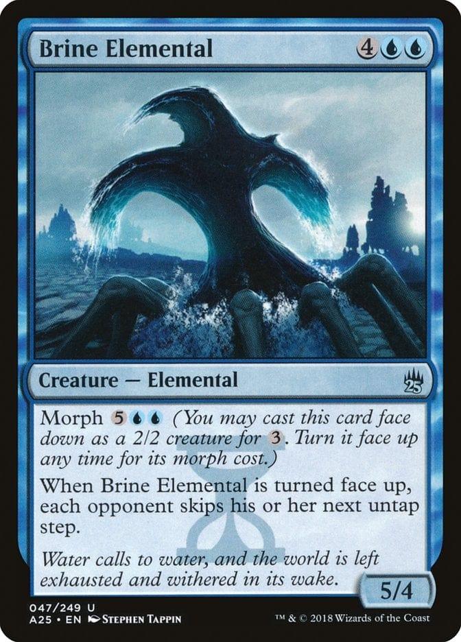 Magic: The Gathering MTG Single Brine Elemental [Masters 25]