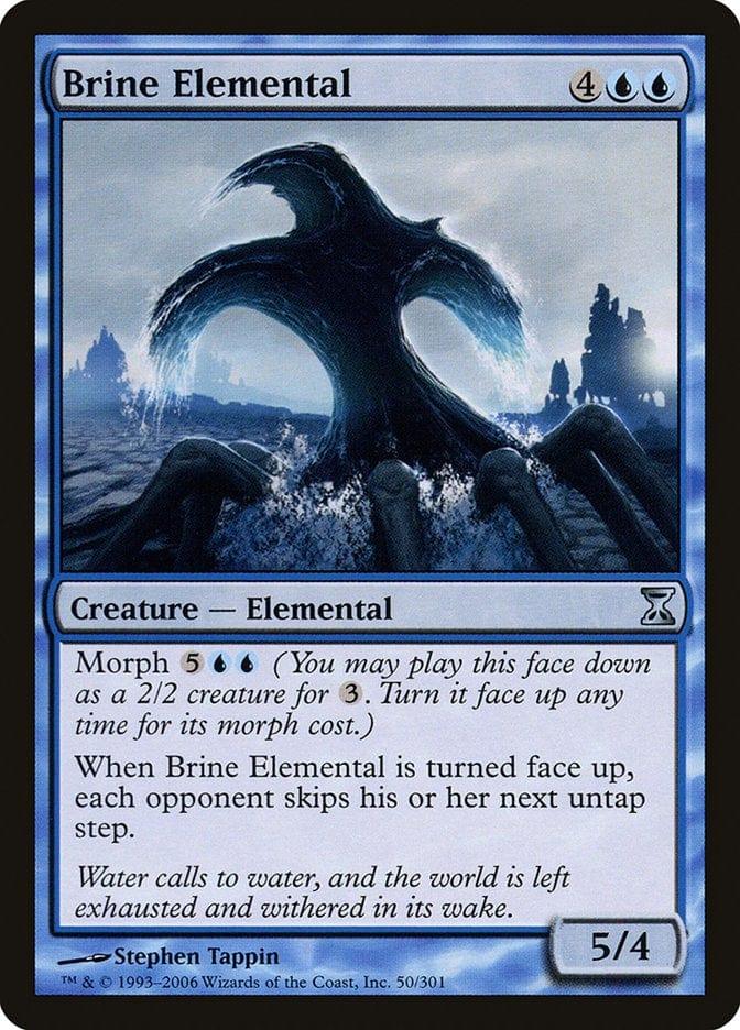 Magic: The Gathering MTG Single Brine Elemental [Time Spiral]