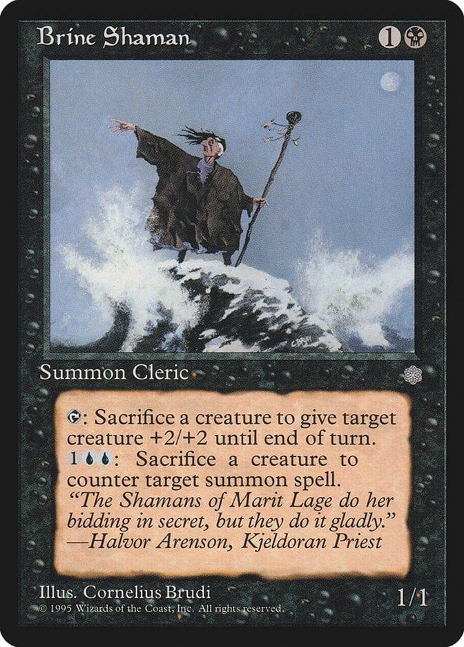 Magic: The Gathering MTG Single Brine Shaman [Ice Age]