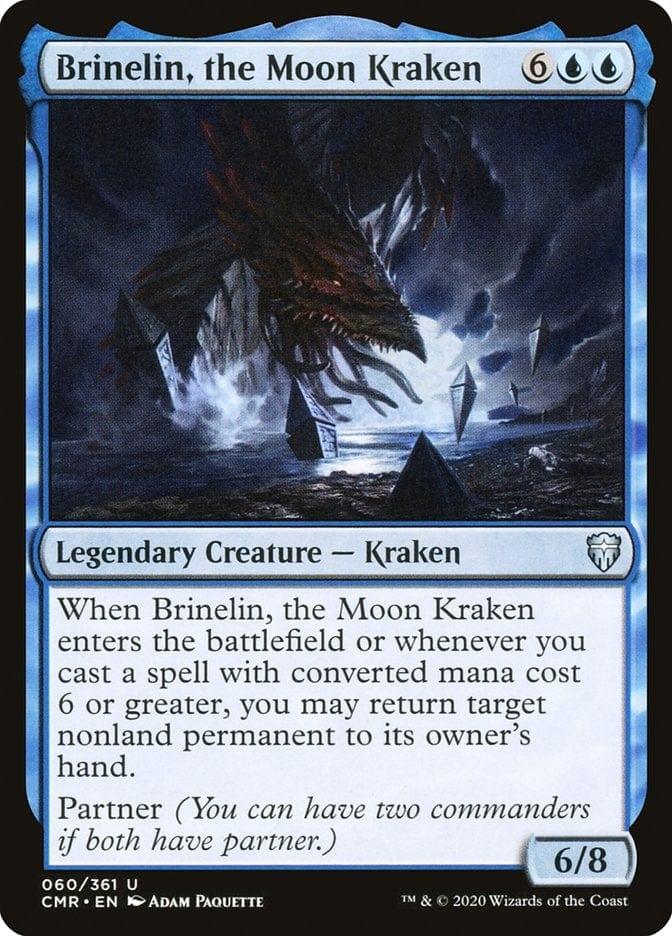 Magic: The Gathering MTG Single Brinelin, the Moon Kraken [Commander Legends]