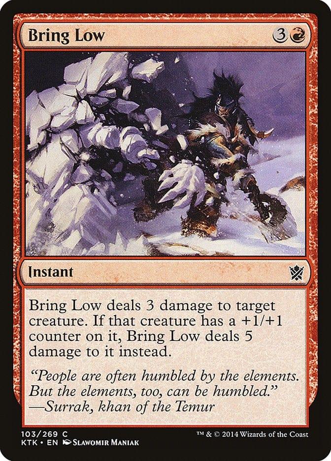 Magic: The Gathering MTG Single Bring Low [Khans of Tarkir]