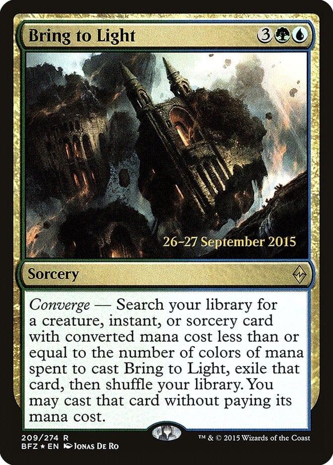 Magic: The Gathering MTG Single Bring to Light  [Battle for Zendikar Prerelease Promos]
