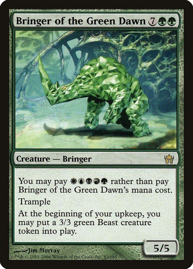 Magic: The Gathering MTG Single Bringer of the Green Dawn [Fifth Dawn]