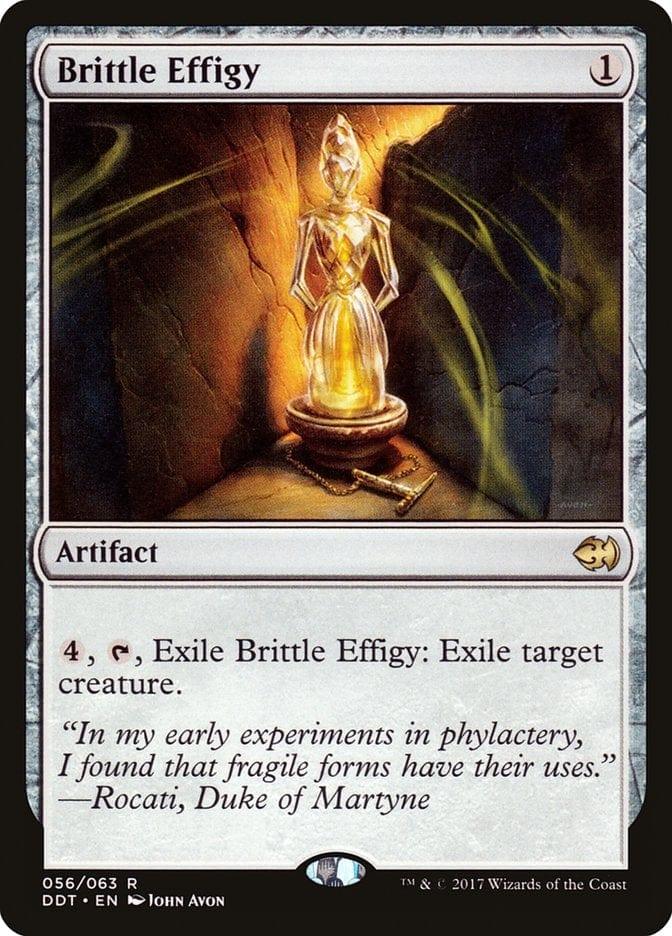 Magic: The Gathering MTG Single Brittle Effigy [Duel Decks: Merfolk vs. Goblins]