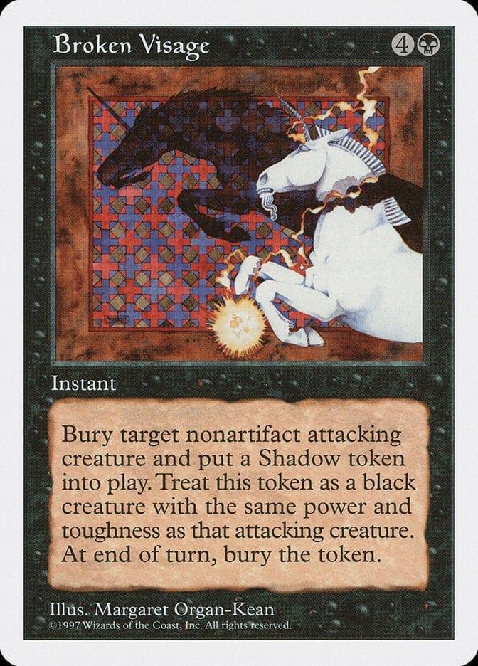 Magic: The Gathering MTG Single Broken Visage [Fifth Edition]