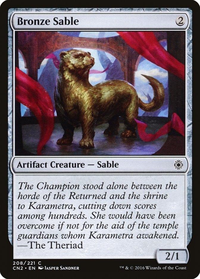 Magic: The Gathering MTG Single Bronze Sable [Conspiracy: Take the Crown]