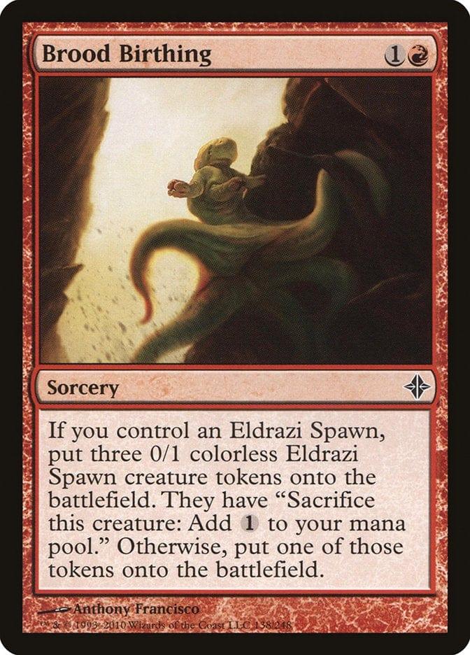 Magic: The Gathering MTG Single Brood Birthing [Rise of the Eldrazi]