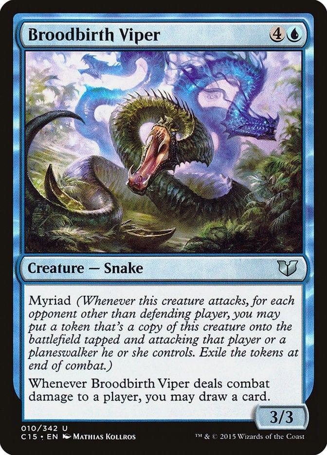 Magic: The Gathering MTG Single Broodbirth Viper [Commander 2015]