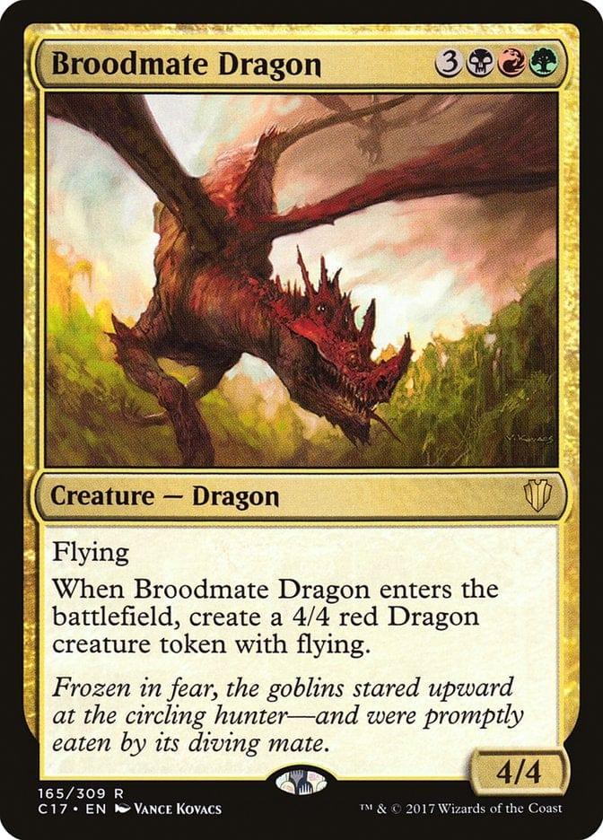 Magic: The Gathering MTG Single Broodmate Dragon [Commander 2017]