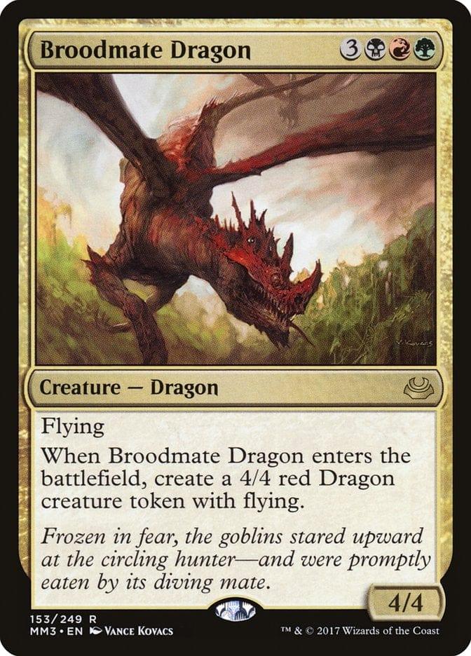 Magic: The Gathering MTG Single Broodmate Dragon [Modern Masters 2017]