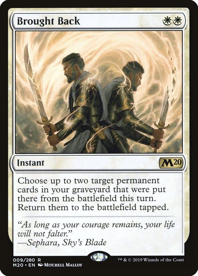 Magic: The Gathering MTG Single Brought Back [Core Set 2020]