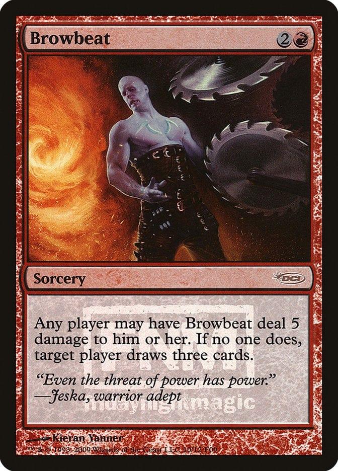 Magic: The Gathering MTG Single Browbeat [Friday Night Magic 2009]