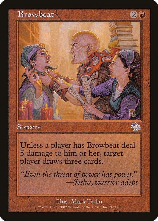 Magic: The Gathering MTG Single Browbeat [Judgment]
