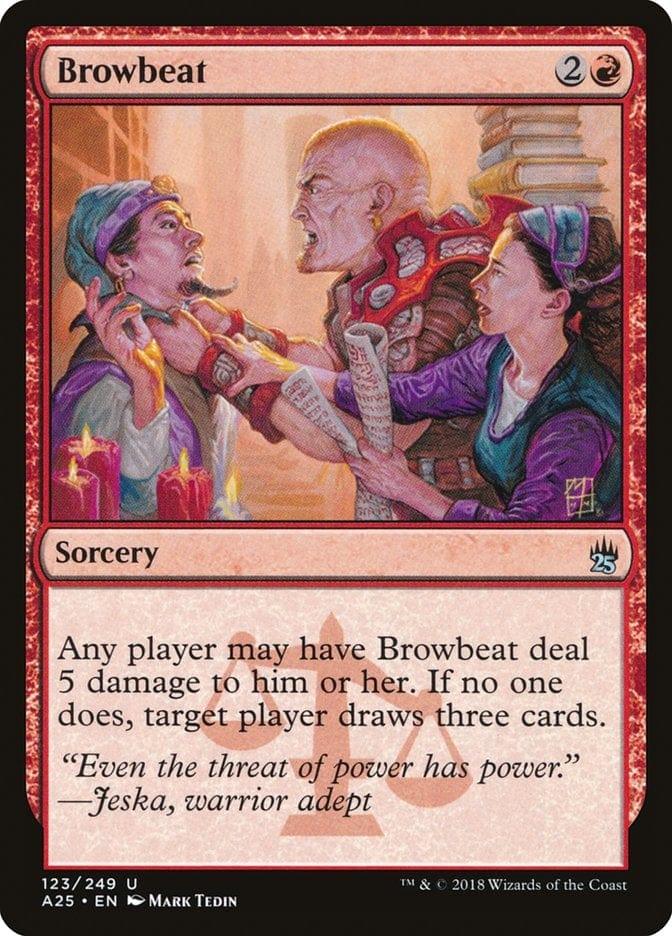 Magic: The Gathering MTG Single Browbeat [Masters 25]