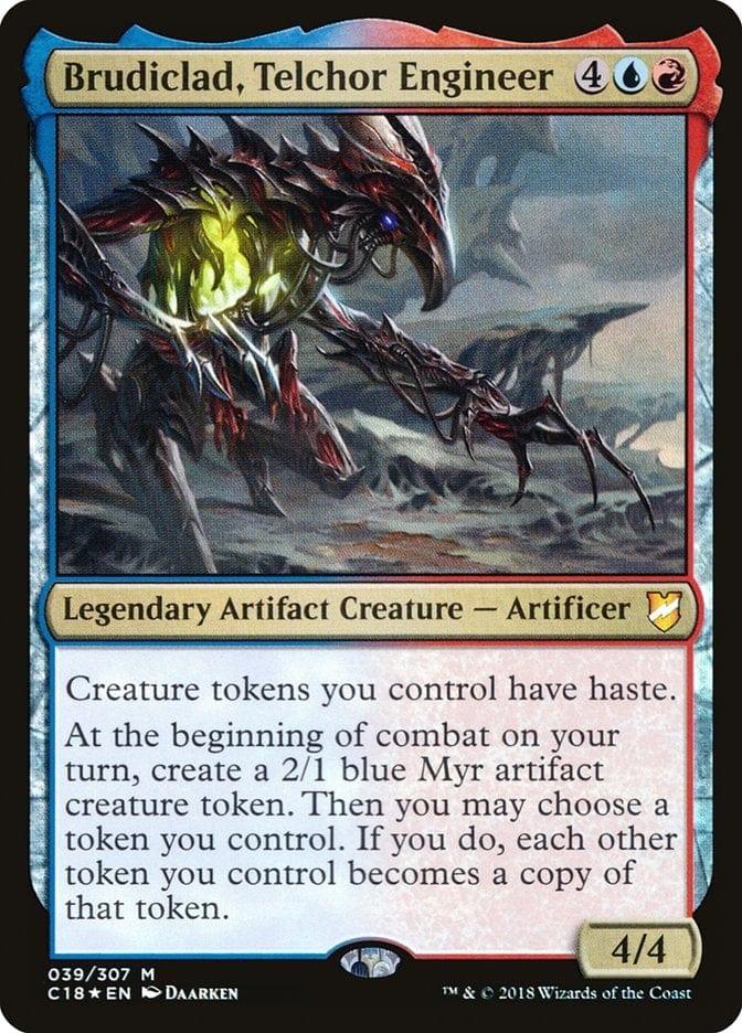 Magic: The Gathering MTG Single Brudiclad, Telchor Engineer [Commander 2018]
