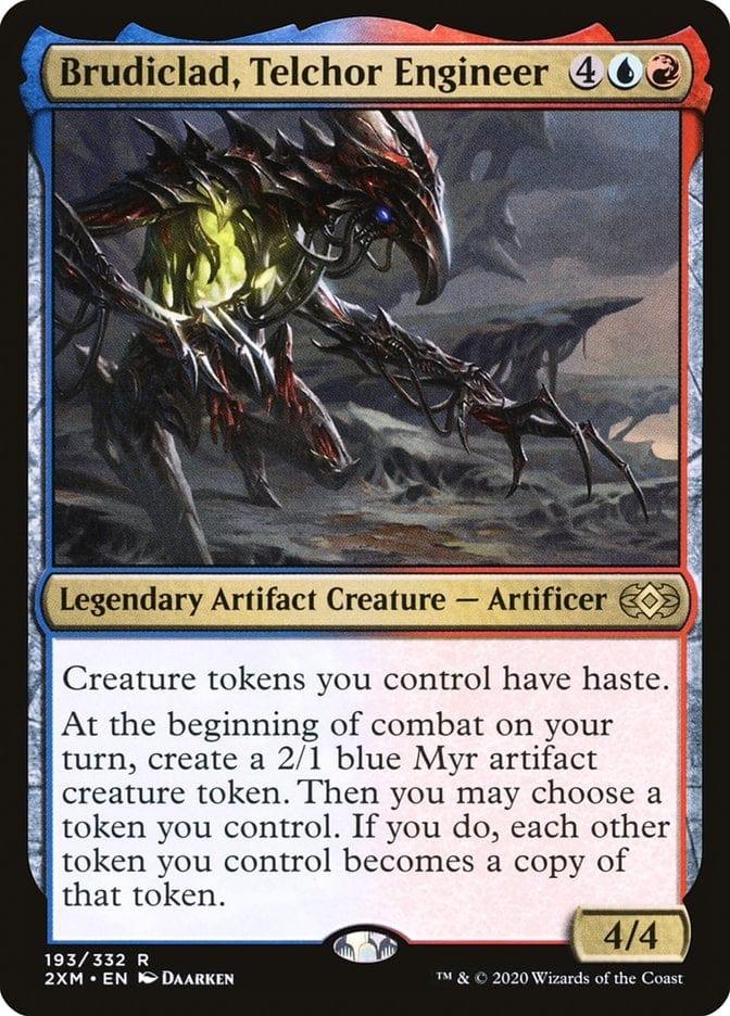 Magic: The Gathering MTG Single Brudiclad, Telchor Engineer [Double Masters]