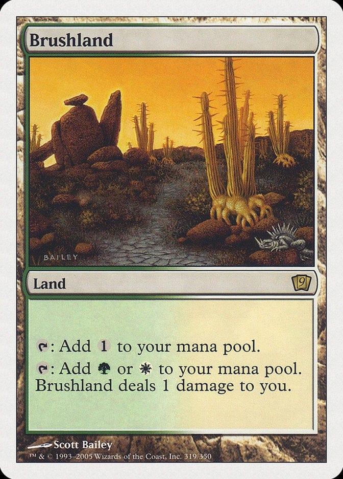 Magic: The Gathering MTG Single Brushland [Ninth Edition]