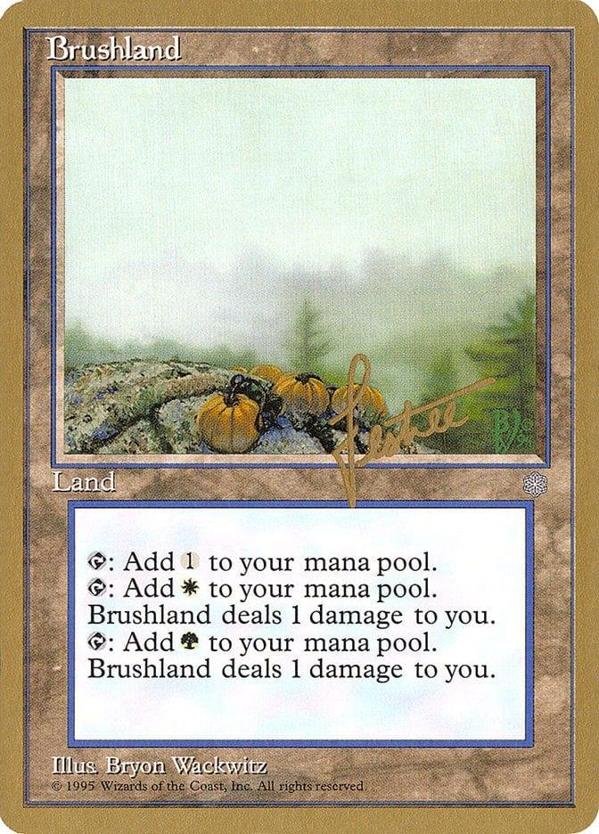 Magic: The Gathering MTG Single Brushland [Pro Tour Collector Set]