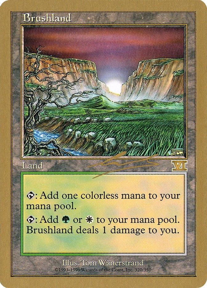 Magic: The Gathering MTG Single Brushland [World Championship Decks 2000]