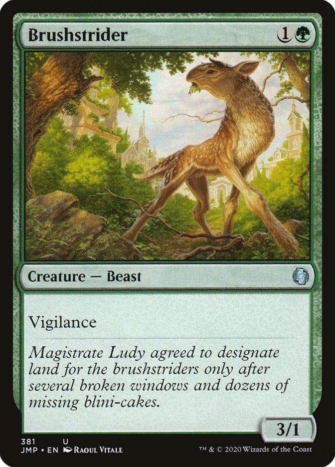 Magic: The Gathering MTG Single Brushstrider [Jumpstart]