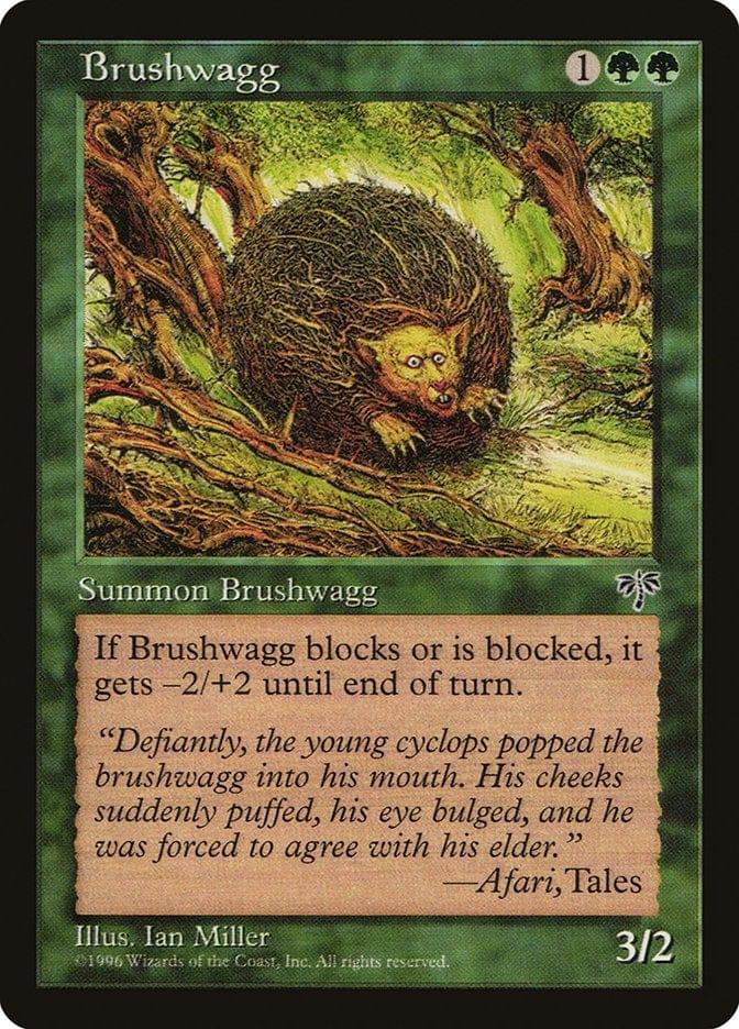Magic: The Gathering MTG Single Brushwagg [Mirage]