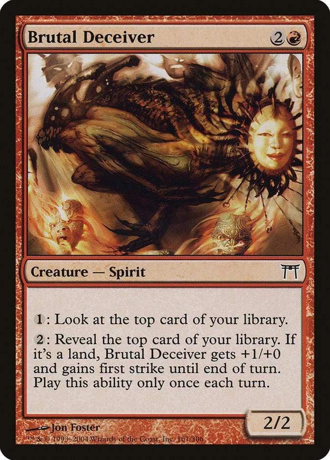 Magic: The Gathering MTG Single Brutal Deceiver [Champions of Kamigawa]