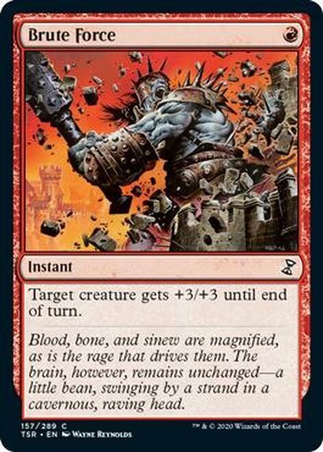 Magic: The Gathering MTG Single Brute Force [Time Spiral Remastered]