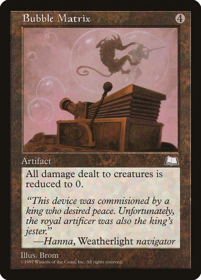 Magic: The Gathering MTG Single Bubble Matrix [Weatherlight]