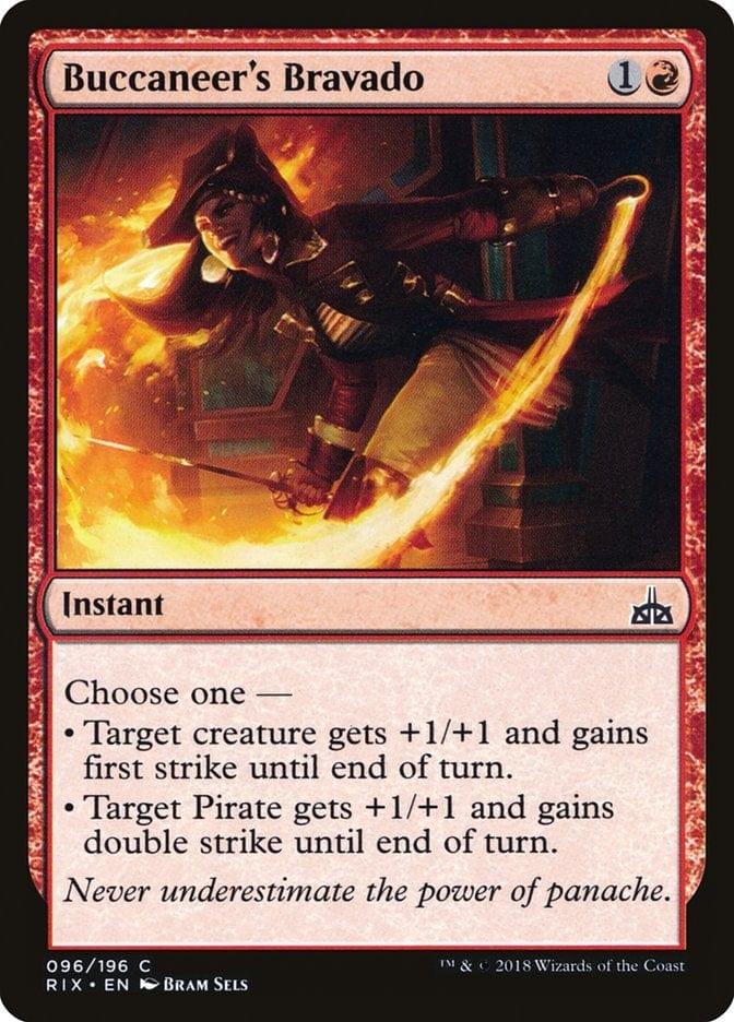 Magic: The Gathering MTG Single Buccaneer's Bravado [Rivals of Ixalan]