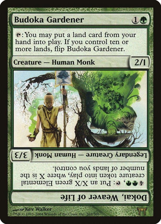 Magic: The Gathering MTG Single Budoka Gardener // Dokai, Weaver of Life [Champions of Kamigawa]
