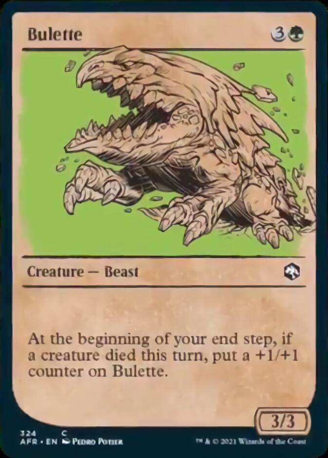 Magic: The Gathering MTG Single Bulette (Showcase) [Dungeons & Dragons: Adventures in the Forgotten Realms]