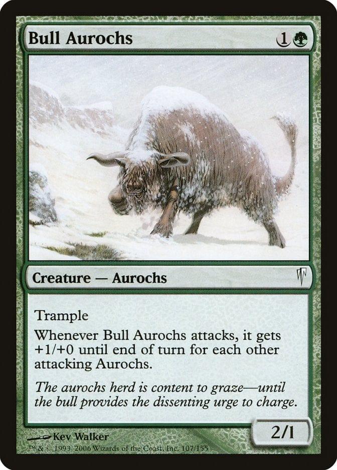 Magic: The Gathering MTG Single Bull Aurochs [Coldsnap]