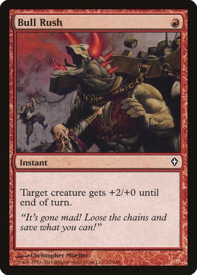 Magic: The Gathering MTG Single Bull Rush [Worldwake]