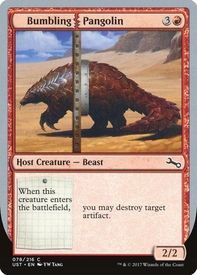 Magic: The Gathering MTG Single Bumbling Pangolin [Unstable]