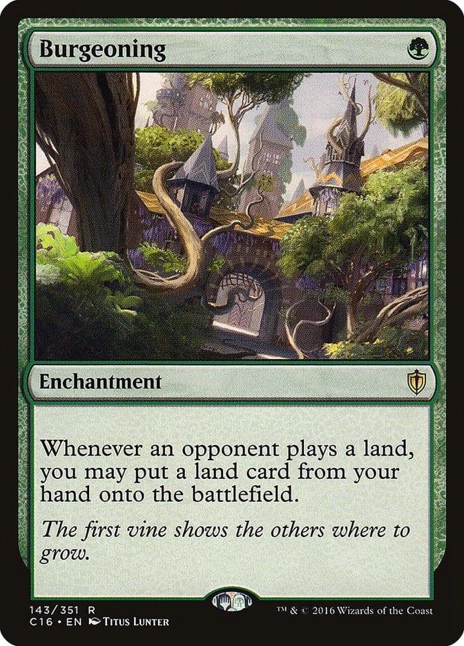 Magic: The Gathering MTG Single Burgeoning [Commander 2016]