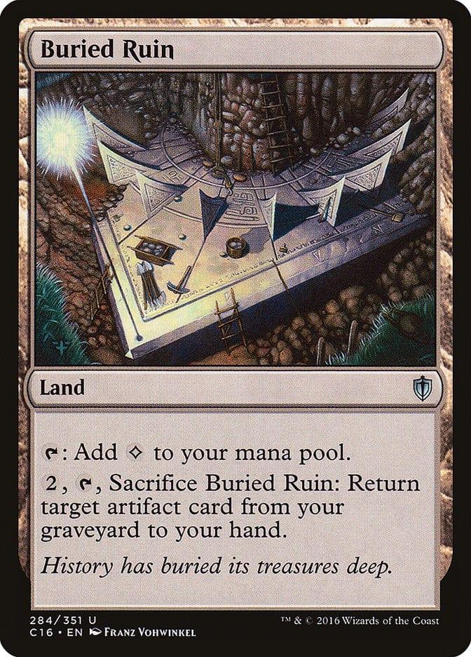 Magic: The Gathering MTG Single Buried Ruin [Commander 2016]