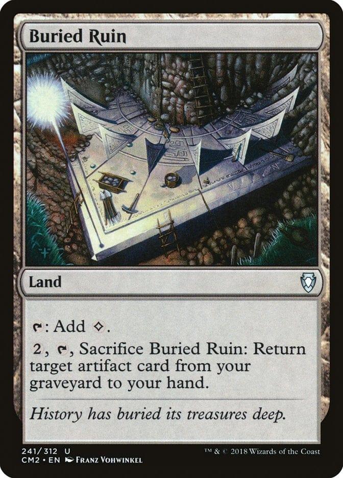 Magic: The Gathering MTG Single Buried Ruin [Commander Anthology Volume II]