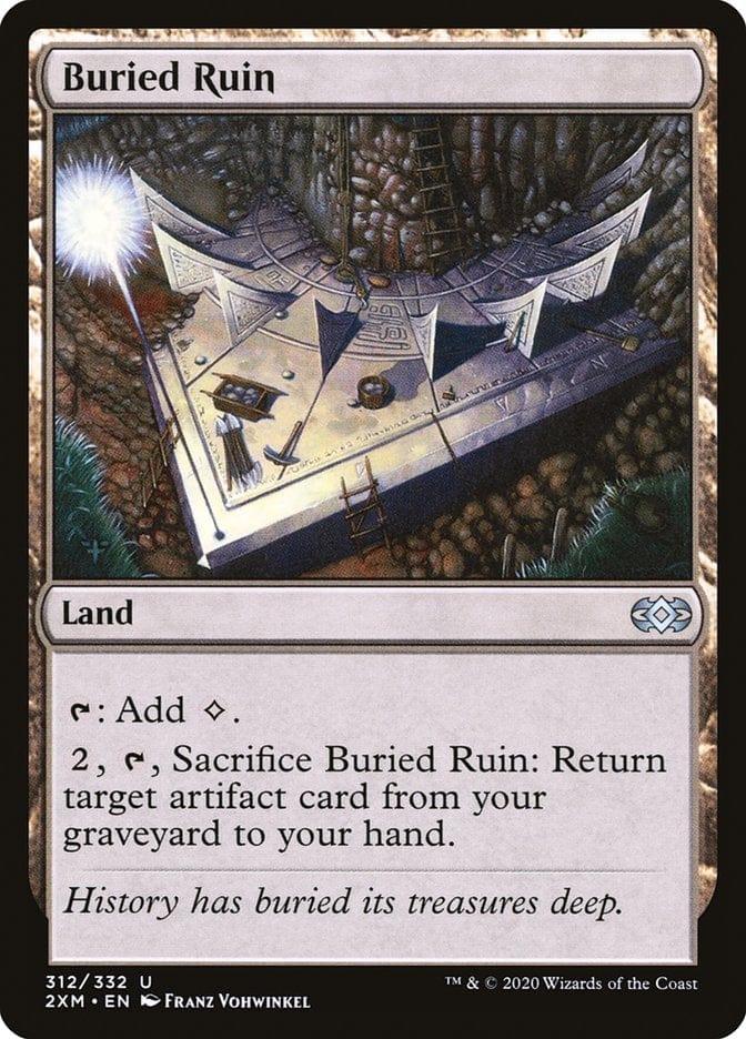 Magic: The Gathering MTG Single Buried Ruin [Double Masters]