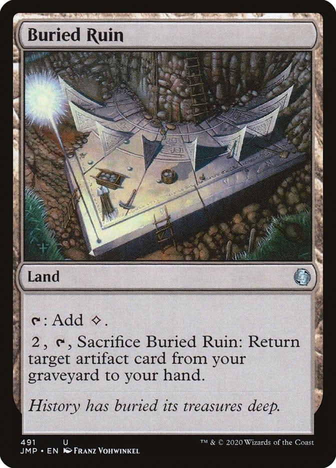 Magic: The Gathering MTG Single Buried Ruin [Jumpstart]