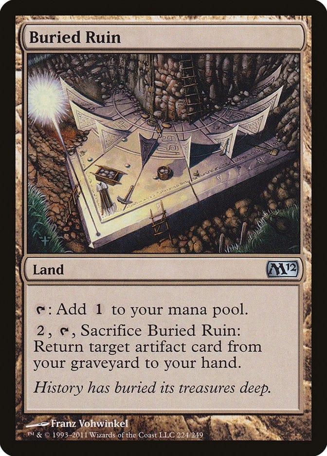 Magic: The Gathering MTG Single Buried Ruin [Magic 2012]