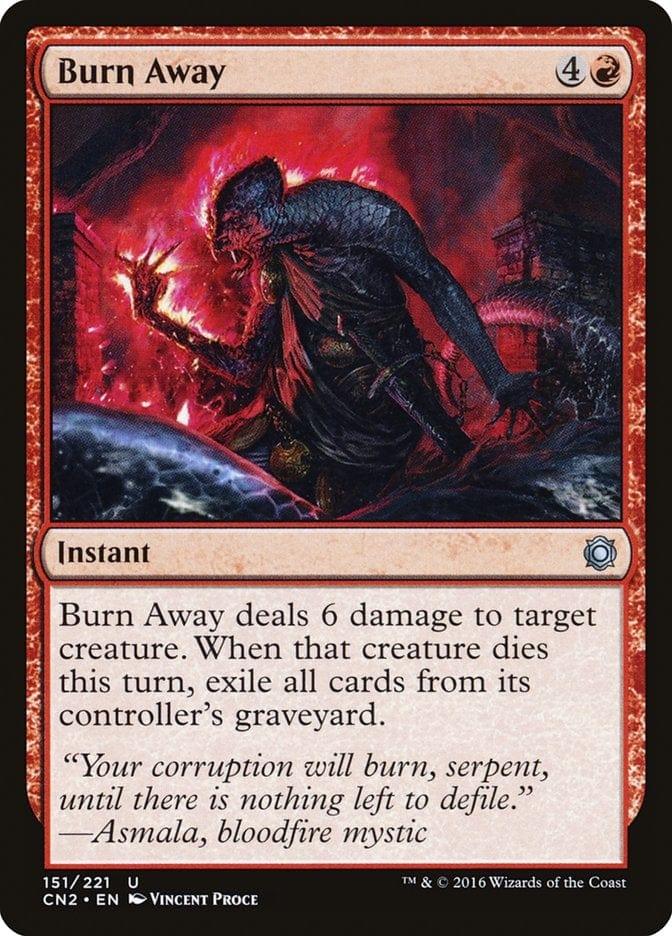 Magic: The Gathering MTG Single Burn Away [Conspiracy: Take the Crown]