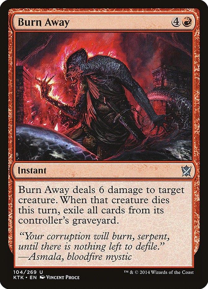 Magic: The Gathering MTG Single Burn Away [Khans of Tarkir]