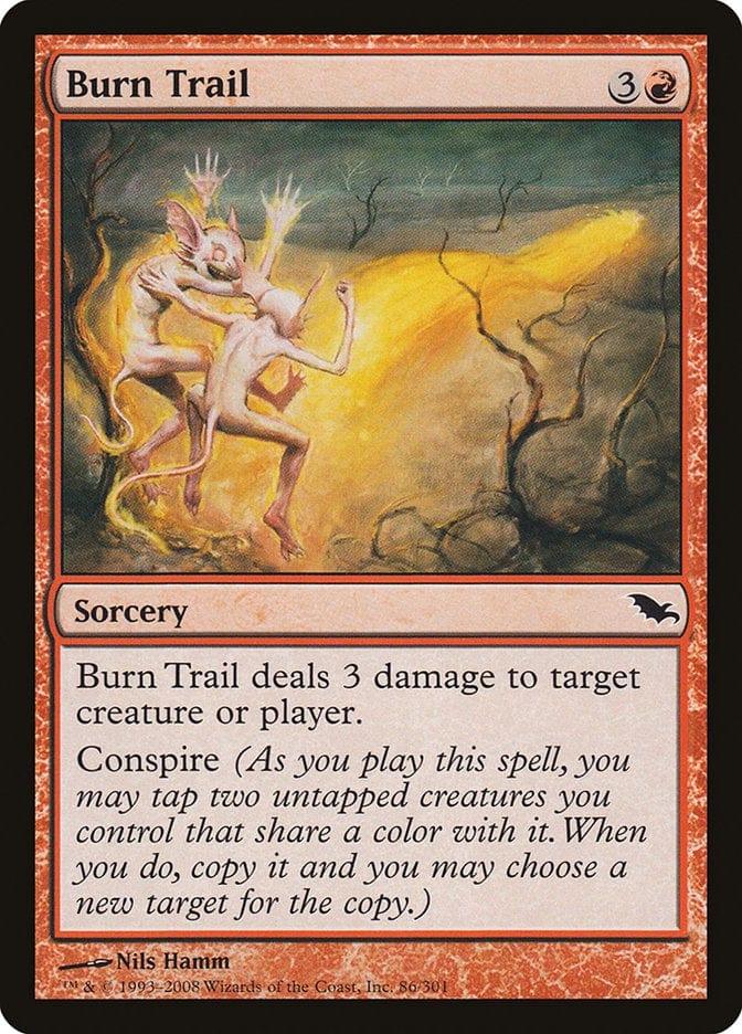 Magic: The Gathering MTG Single Burn Trail [Shadowmoor]