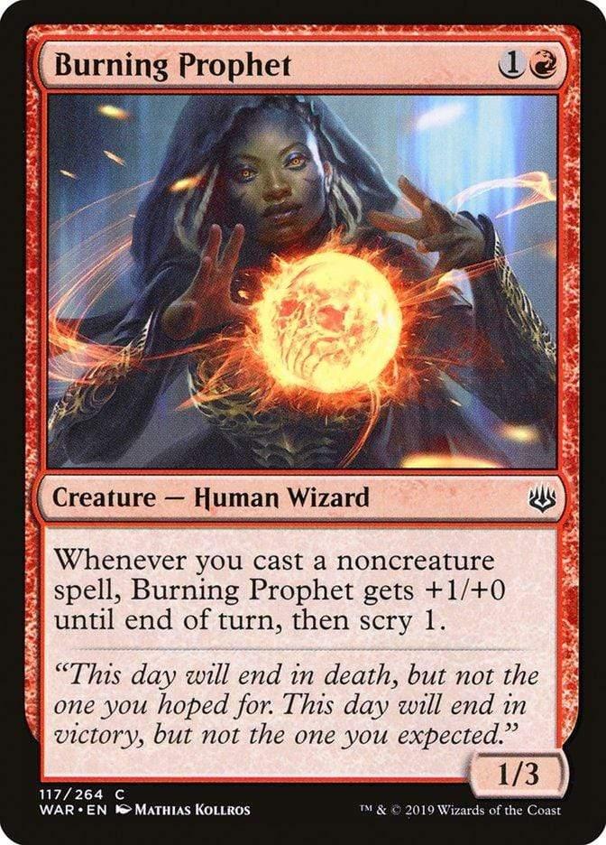 Magic: The Gathering MTG Single Burning Prophet [War of the Spark]