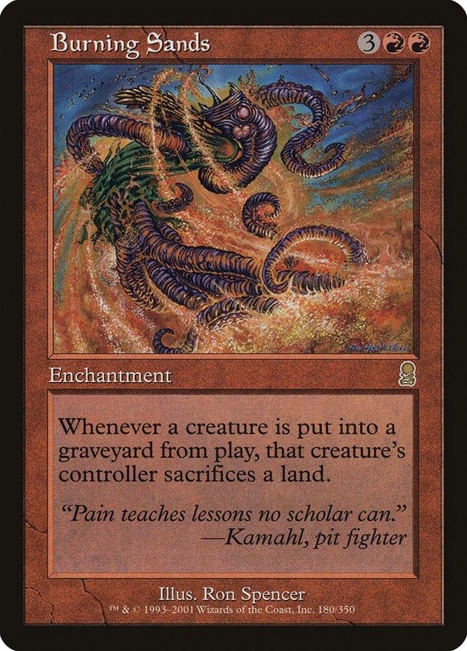 Magic: The Gathering MTG Single Burning Sands [Odyssey]