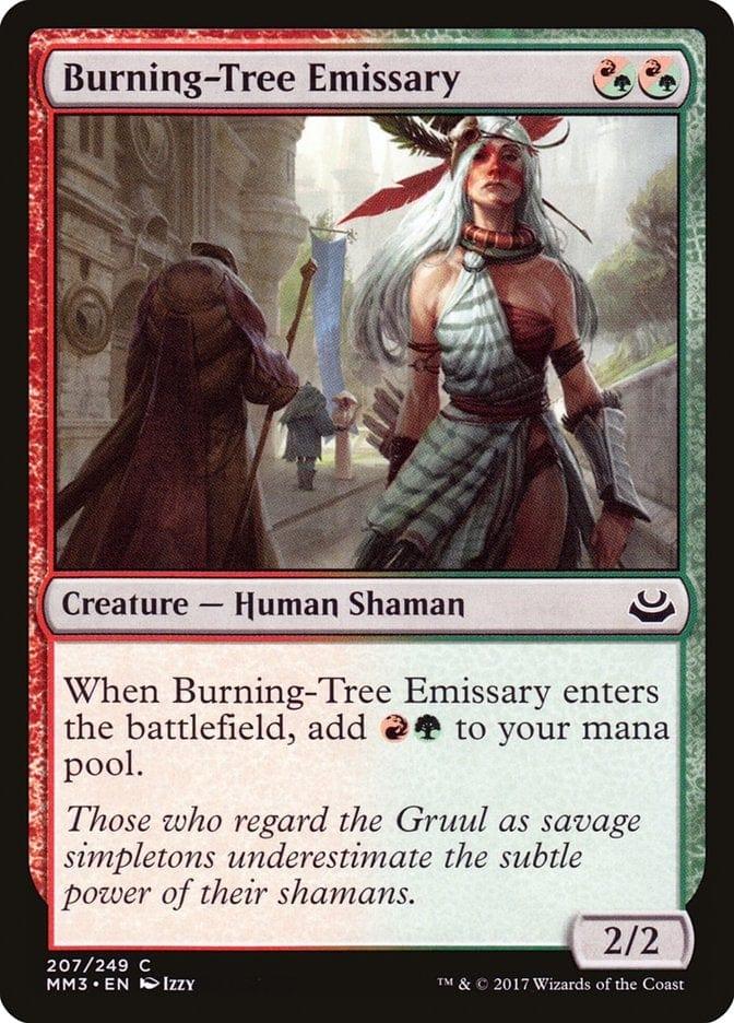 Magic: The Gathering MTG Single Burning-Tree Emissary [Modern Masters 2017]