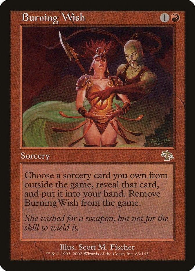 Magic: The Gathering MTG Single Burning Wish [Judgment]